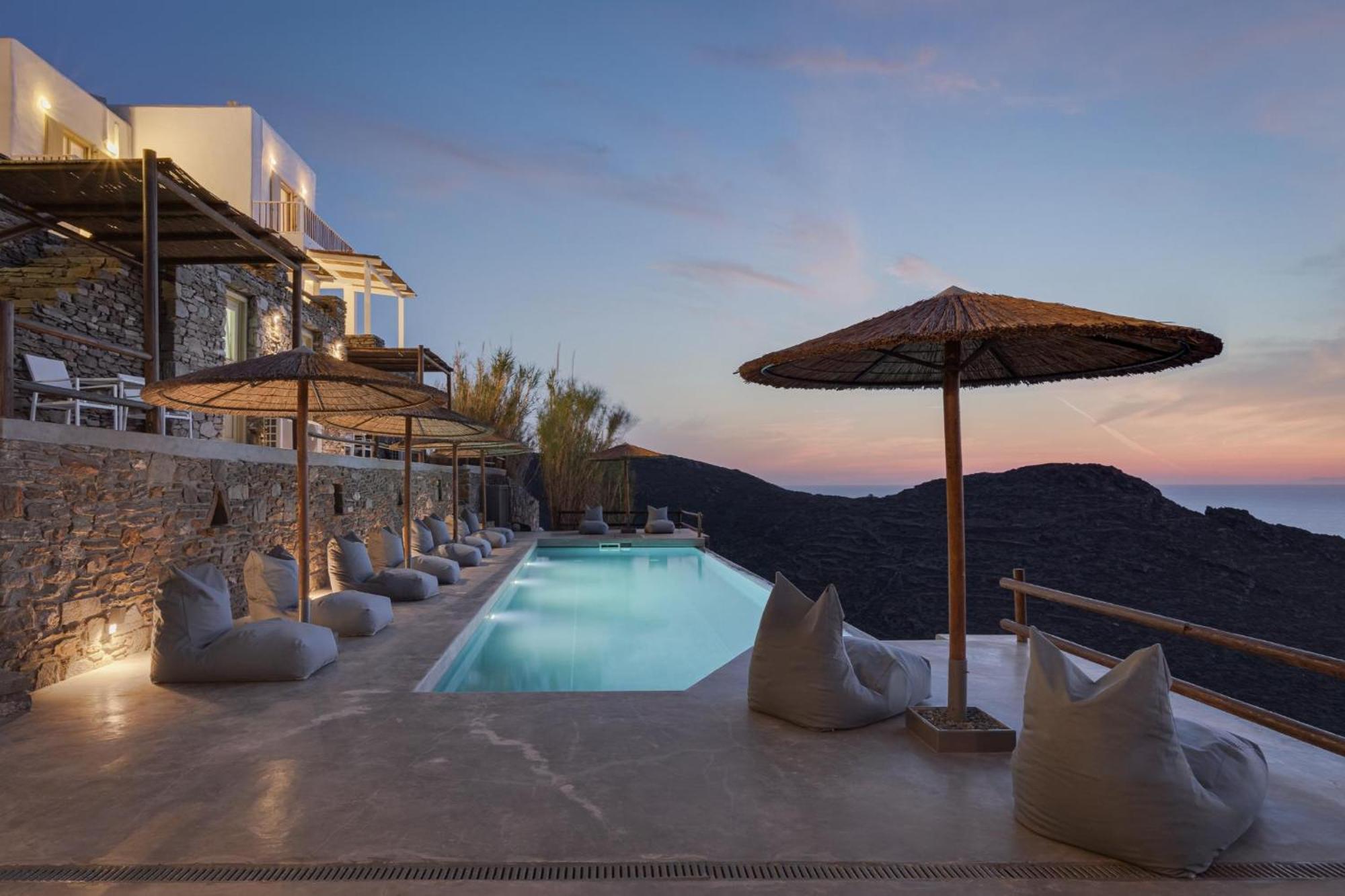 Kastella Sunset Villa Three Kithnos Esterno foto