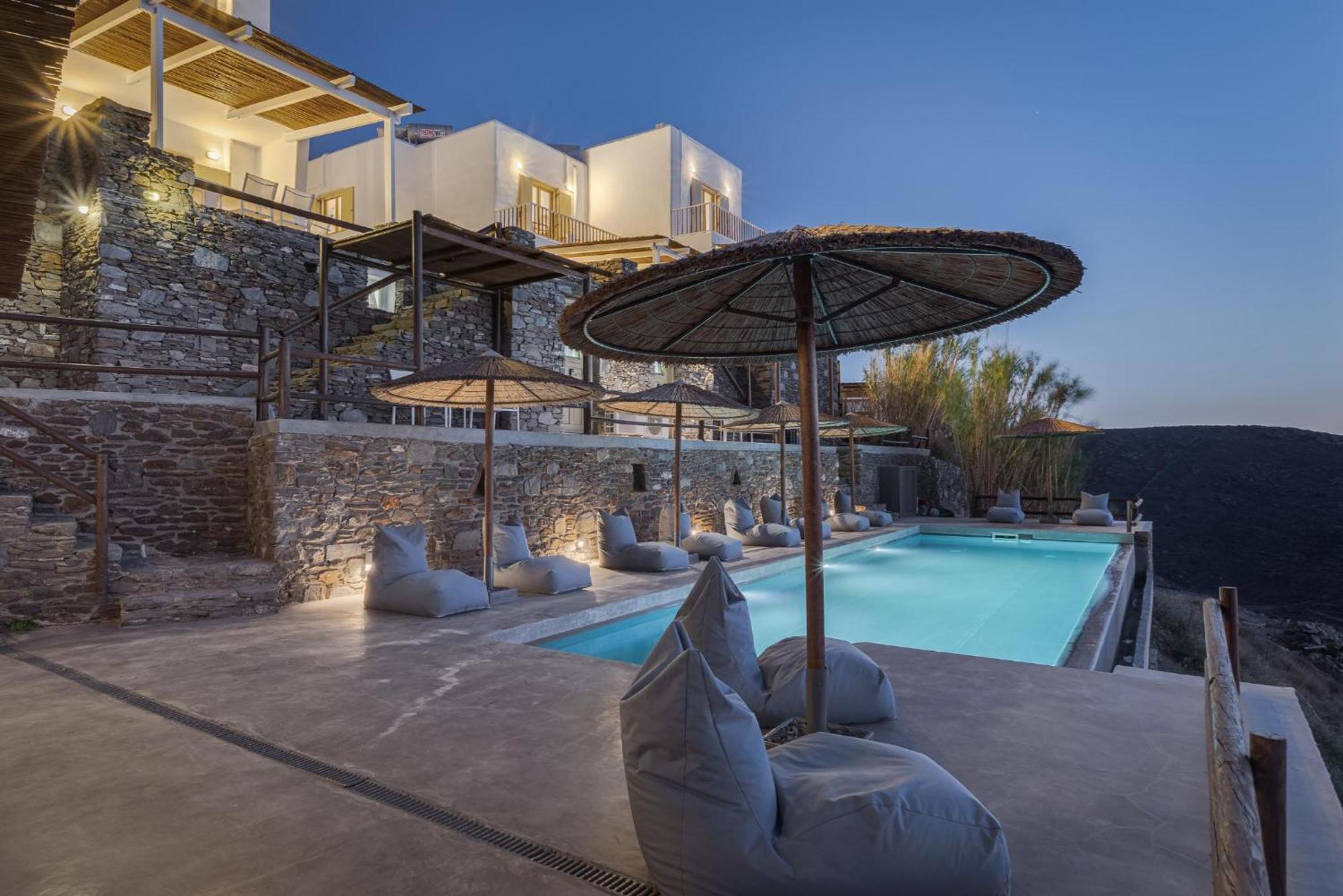 Kastella Sunset Villa Three Kithnos Esterno foto