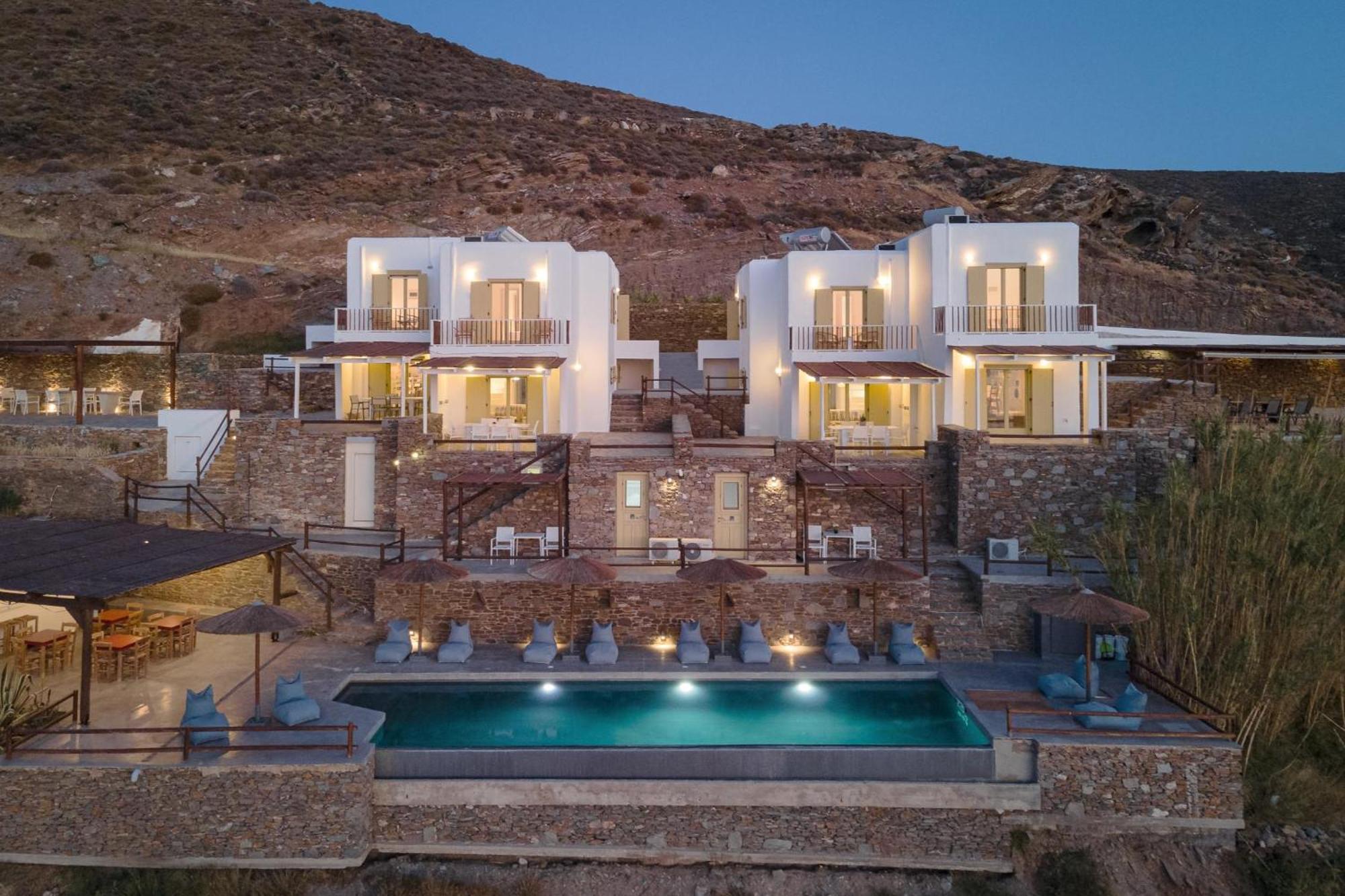 Kastella Sunset Villa Three Kithnos Esterno foto