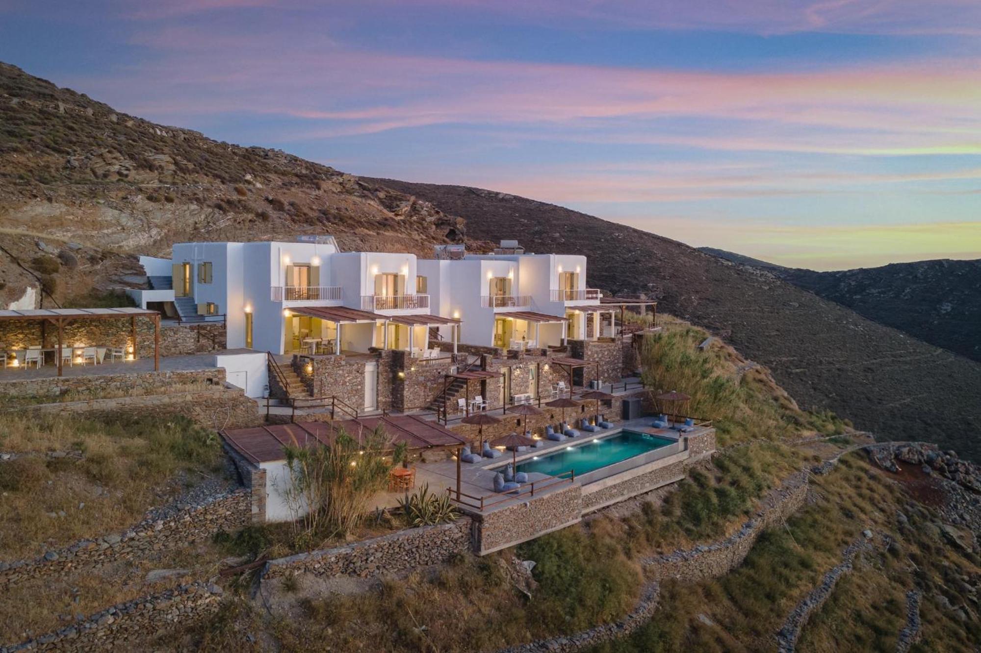 Kastella Sunset Villa Three Kithnos Esterno foto