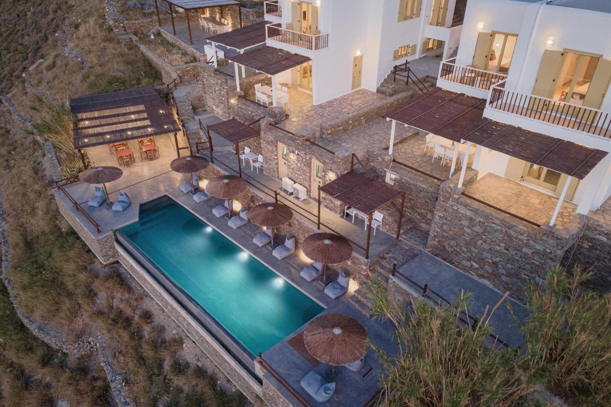 Kastella Sunset Villa Three Kithnos Esterno foto